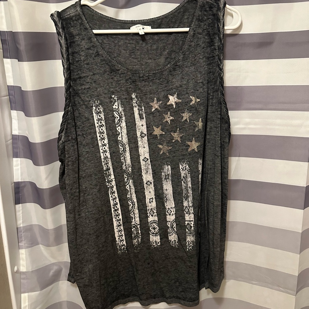 Flag tank top